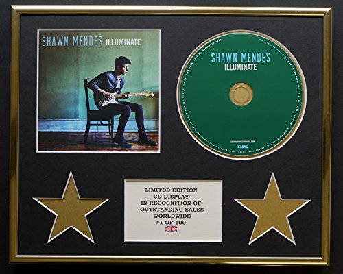 Everythingcollectible Shawn Mendes/CD-Darstellung/Limitierte Edition/COA/Illuminate