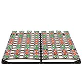 i-flair Tellerlattenrost 160x200 cm, Lattenrahmen Ergo IF57 mit Tellerfedern - für alle Matratzen und Betten geeignet