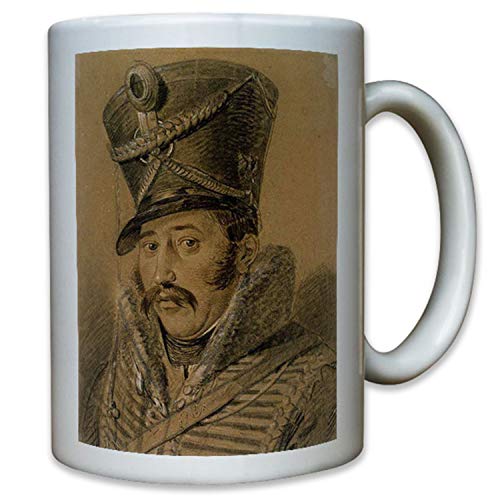 Major Ferdinand Baptist von Schill Preußen Offizier Portrait Bild - Tasse #10723