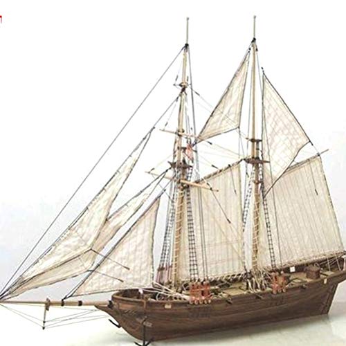 Holzschiff Modelle DIY Schiffsmodell Kit Schiffbausatz Segelschiff Modellbausatz holz Schiff Bausatz Flaggschiff Holzmodell Spielzeug