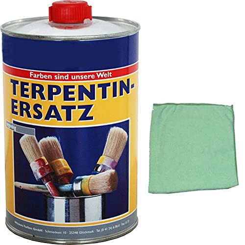 Terpentinersatz inkl. 1 Microfasertuch von E-Com4 (Terpentinersatz 500 ml)