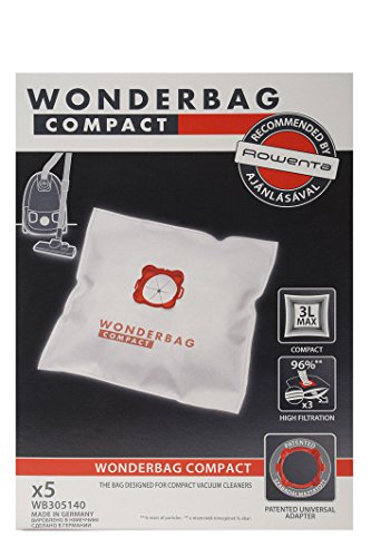 Rowenta WB305140 Staubsaugerbeutel, Wonderbag Compact