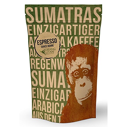 Orang-Utan Sumatra Arabica Espresso Bohne 500 g