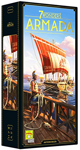 Asmodee 7 Wonders - Armada (Auflage 2020), Erweiterung, Kennerspiel, Strategiespiel, Deutsch
