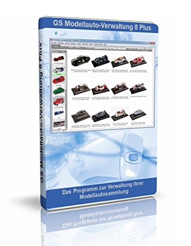 GS Modellauto-Verwaltung 8 Plus - Software zur Verwaltung Ihrer Modellautosammlung mit über 19.000 Modellautos im Programmteil Collection