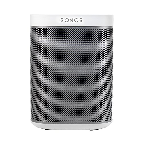 Sonos Play:1 Smart Speaker (Kompakter und kraftvoller WLAN Lautsprecher für unbegrenztes Musikstreaming – Feuchtigkeitsbeständiger Multiroom Lautsprecher) weiß