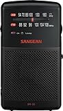 Sangean SR-35 Pocketradio, Taschenradio, Tragbares Mini-radio