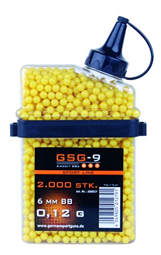 GSG Softair BBs HFC 0.12 g Kal. 6 mm 2.000 Stück gelb, 200037