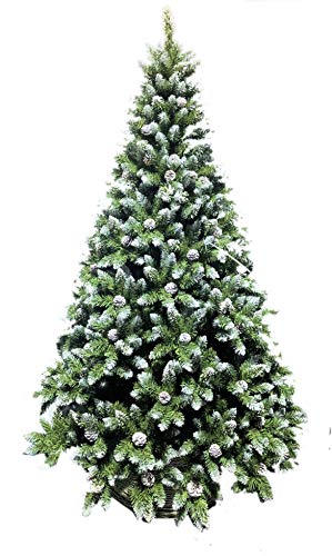Coil Christbaum künstlicher Weihnachtsbaum Christbaum PVC Tannenbaum künstlich Kiefer 180/210 (210cm)