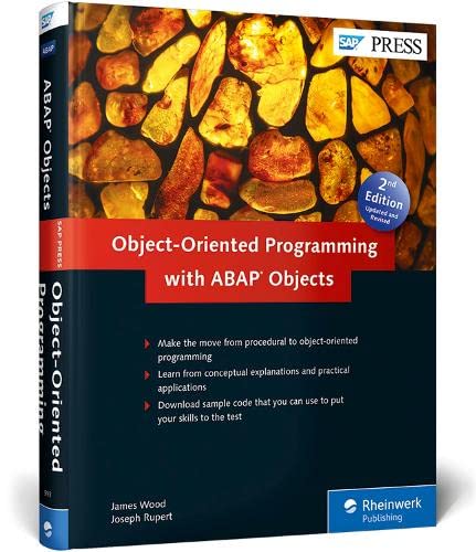 Object-Oriented Programming with ABAP Objects (SAP PRESS: englisch)