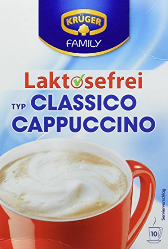 KRÜGER Cappuccino Classico Laktosefrei (10 x 15 g)