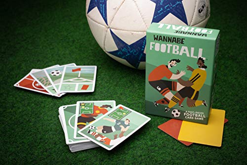 Wannabe Football: The Feeling of Playing real Football - A Fast Easy Card Game - Deutsche Regeln !!