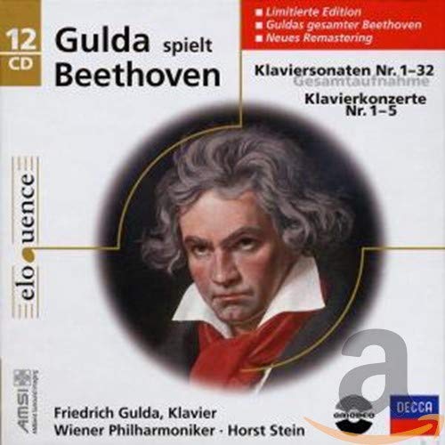 Gulda spielt Beethoven: Klaviersonaten 1-32 + Klavierkonzerte 1 - 5