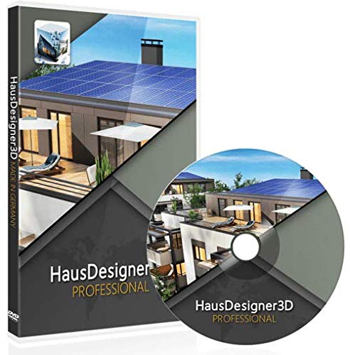 HausDesigner3D Professional 2022 - Hausplaner & Architektur Software / Programm zum Erstellen von Grundrissen, für die Raumplanung, 3D Visualisierung
