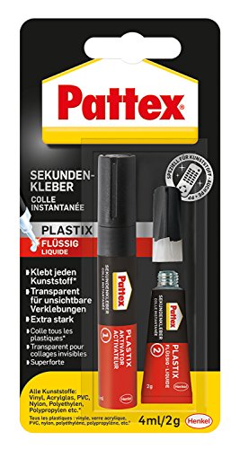Pattex 1865992 Plastix Sekundenkleber Tube 4ml/2g Blister