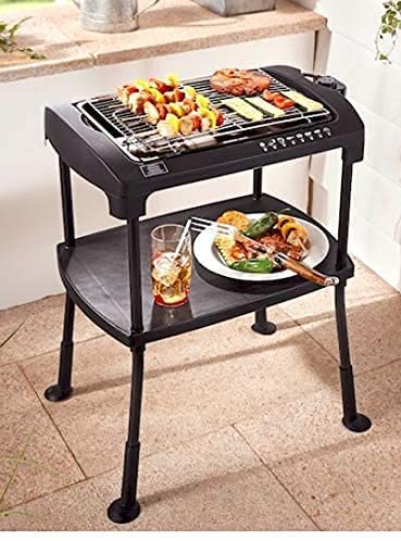 Livemore 'Gril-Master' BBQ Barbeque Elektro-grill Cool-Touch Elektrischer Grill Elektrogrill Balkon Tischgrill (Standgrill)