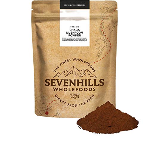 Sevenills Wholefoods Bio Chaga Pilz Pulver 500 g