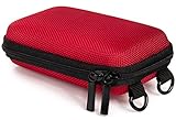 Baxxtar Hardcase Pure RED S Kameratasche für Digitale Kompaktkameras mit Schultergurt und Gürtelschlaufe, Farbe Rot