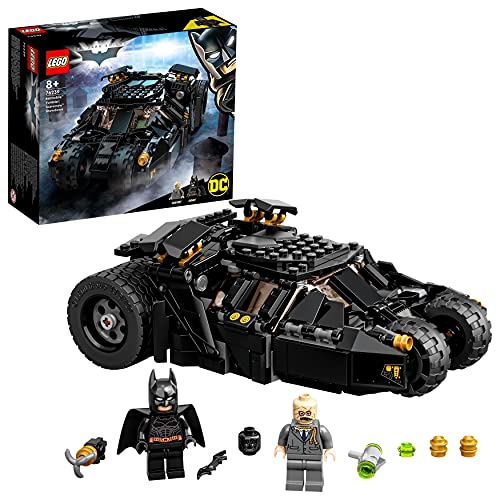 LEGO 76239 DC Batman Super Heroes Batmobile Tumbler: Duell mit Scarecrow, Spielzeugauto, Batman- und Scarecrow-Minifiguren für Kinder ab 8 Jahren