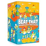 GUTTER GAMES Beat That! - The Bonkers Battle of Wacky Challenges [Family Party Game for Kids & Adults, English]