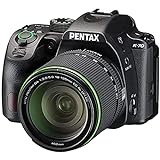 Pentax K-70 Gehäuse (24 Megapixel, 3 Zoll Display, Live-view, Full HD, Pixelshift) inkl. 18-135mm WR schwarz