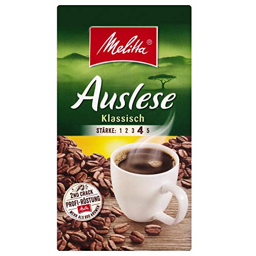 Melitta Auslese klassisch Filterkaffee 18x 500g (9000g) - Kaffee aus besten Anbaugebieten