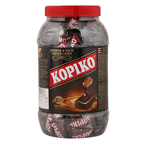 Kopiko Kaffee-Bonbons Classic 800g Dose (einzeln verpackt, Hart-Karamell)