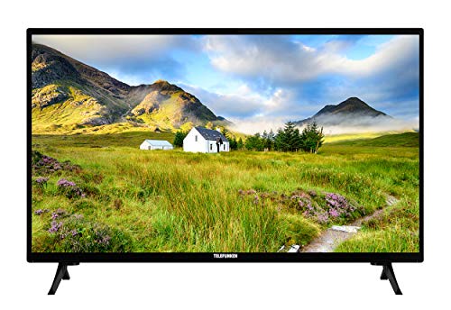 Telefunken XH24J101 60 cm / 24 Zoll Fernseher (HD ready, Triple-Tuner) [Modelljahr 2021], schwarz