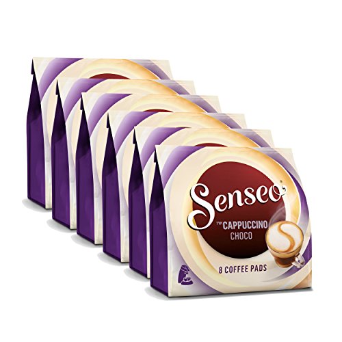 Senseo Kaffeepads Cappuccino Choco,6er Pack, 6x8 Pads