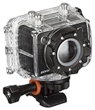 Kitvision Edge HD10 Waterproof Full HD 1080p Wasserfeste Sport Kamera Action Camera mit Umfangreichem Halterungsset und Wasserdichtem Gehäuse für Unterwasserfotografie/Tauchen - Schwarz