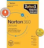 Norton 360 Deluxe 2022 | 3-Geräte 2+1 | 1 Benutzer | 1 Jahr | PC/Mac/Mobile | Aktivierungscode per Email