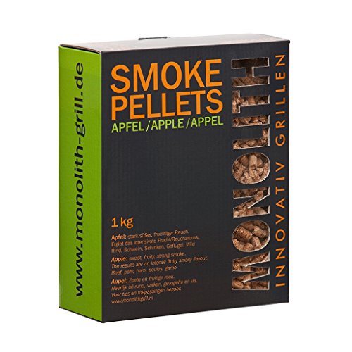Monolith Smoke Pellets Apfel / Apple 1kg Karton