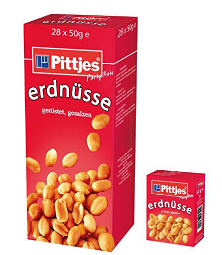 Pittjes - Erdnüsse im Aufsteller - 50g