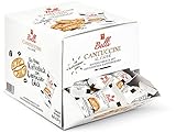Belli Cantuccini AL CAFFÉ (1x 600g) | 60x Kekse pro Box | Gebäck mit Mandeln und Kaffee-Bohnen aus Italien | einzeln verpackte Kekse