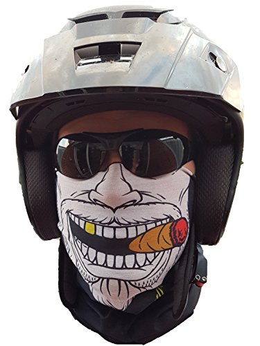 'Original SA Company aus den USA ' GANGSTER HALSTUCH MASKE Schlauchtuch Schal Kälteschutz Gesichtsmaske Halloween Motorrad Ski Snowboard Fahrrad Jagen Angeln Paintball