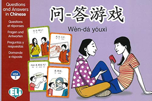 Wèn-dá yóuxì: Questions and answers in Chinese. Game Box mit zwei Kartenstößen à 66 Frage- und Antwortkarten (ELI Spiele: Spiele zum Sprachenlernen)