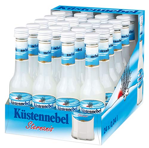Küstennebel Sternanis Likör Traditionsflasche (24 x 0,04l) Premium Spirituose aus dem hohen Norden