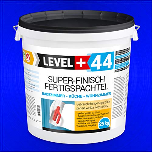 Super Finish Spachtel 25kg Fertigspachtel Q4 Perfekt Glätt Flächen Füll für Küche Bad Wohnzimmer RM44