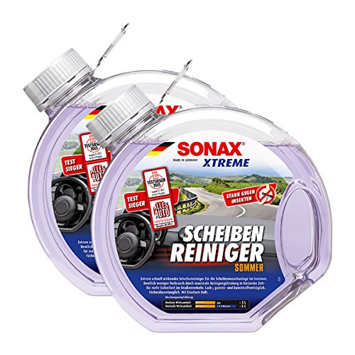 SONAX 2X 02724000 Xtreme ScheibenReiniger Sommer gebrauchsfertig 3L