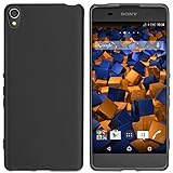 mumbi Hülle kompatibel mit Sony Xperia XA Handy Case Handyhülle, schwarz