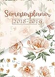 Semsterplaner und Kalender für das akademische Jahr 2018 - 2019: Dein Campustimer für das Winter- und Sommersemester 2018 2019