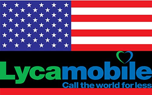 Prepaid Sim-Karte USA - 5GB 4G LTE - Unbegrenzte internationale Anrufe und Sms - 30 Tage