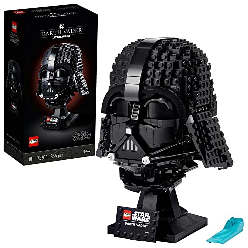 LEGO 75304 Star Wars Darth-Vader Helm Bauset für Erwachsene, Deko, Geschenkidee, Modell zum Bauen und Ausstellen