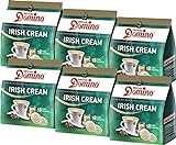 DOMINO AROMATISIERTE KAFFEEPADS Irish Cream 6x 18 PADS 126g (756g) - gemahlener Röstkaffee mit IRISH CREAM Aroma