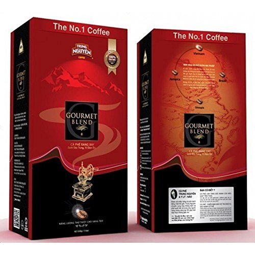 2 x 500g Trung Nguyên Coffee Gourmet Blend gemahlen