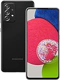 Samsung Galaxy A52s 5G Smartphone 6.5 Zoll Infinity-O FHD+ Display 128 GB Speicher 4.500 mAh Akku und Super-Schnellladefunktion schwarz 30 Monate Herstellergarantie [Exklusiv bei Amazon]