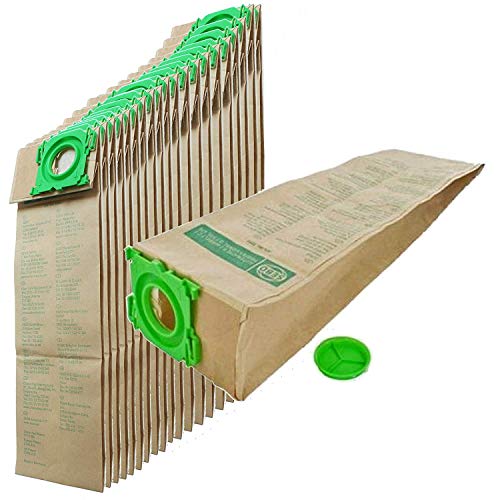 SEBO Papier-Staubsaugerbeutel, Kunststoff, Braun & Grün, Standard