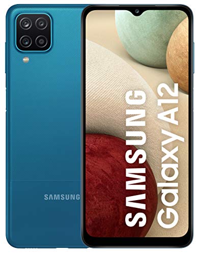 Samsung Galaxy A12 128GB Handy, blau, Blue, Dual SIM, Android 10