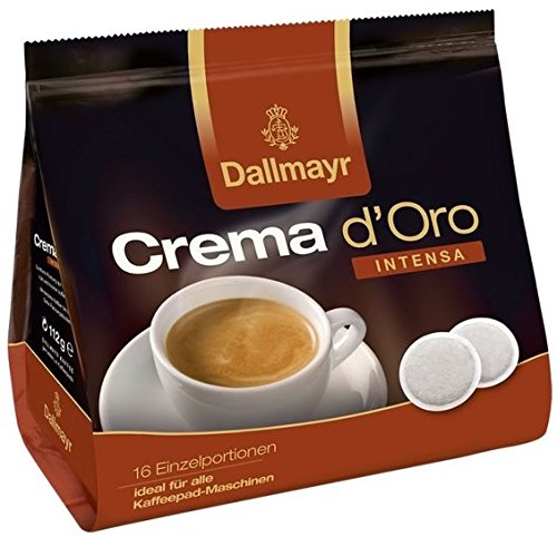 Dallmayr Crema d'Oro INTENSA Kaffeepads 28st.