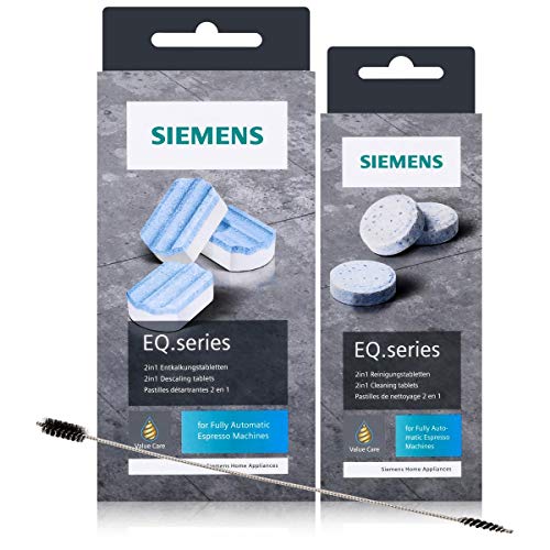 Siemens EQ.series Pflegeset - Entkalker TZ80002 & Reinigungstabletten TZ80001